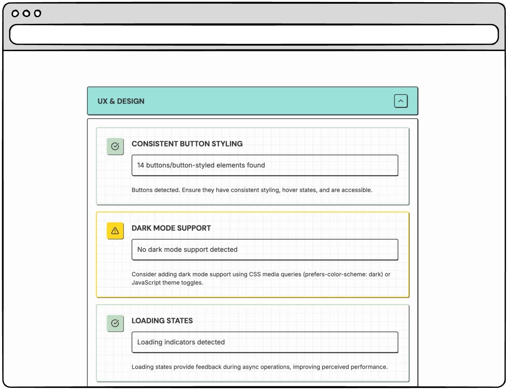 Website analysis screenshot 1